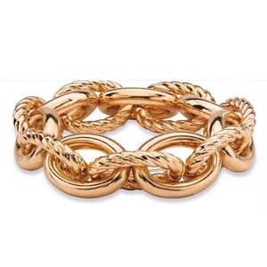 Bloomingdale’s Gold Tone Link Bracelet